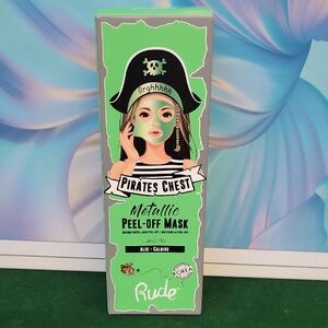 RUDE Green Pirates Chest Metallic Mask 60ml New Sealed Tube in Box